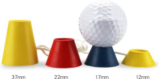 Firsttee - 4 STUKS Wintertees - Stevige PREMIUM Tees - Winter - Winterseizoen - Golftees - Golfballen - Golf accessoires - Sport - Training - Golftrainingsmateriaal - Cadeau - Tee - Golfset - Trainingsmaterialen - Mat - Net - Trolley - Swing - Ballen van Merkloos — afbeelding 3