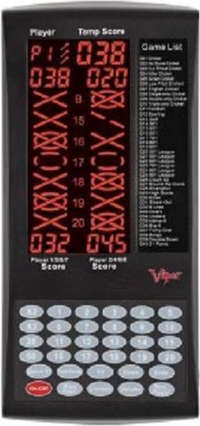 Viper Pro Score Digitaal Darts Scorebord | bol.com