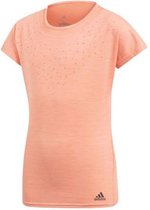 Adidas Girls Dotty shirt Coral