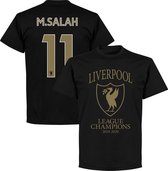 Liverpool Champions T-Shirt 2020 + M. Salah 20  - Kinderen - 116