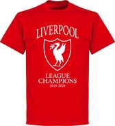 Liverpool Champions T-Shirt 2020 - Rood - L