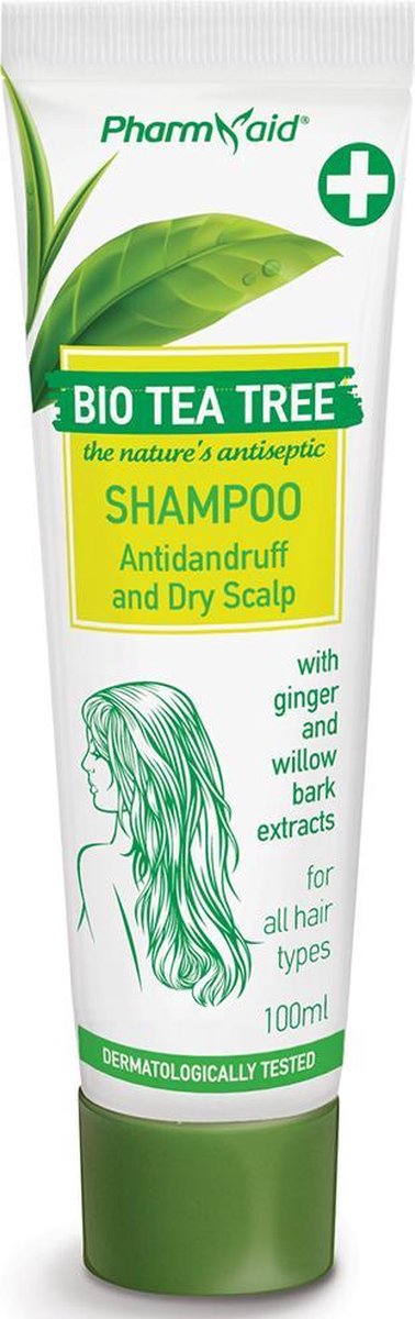 Pharmaid Shampoo Tea Tree Oil 100ml | Tegen Allergieën | Antidandruff