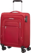 American Tourister Reiskoffer - Crosstrack Spinner 55/20 Tsa (Handbagage) Red/Grey
