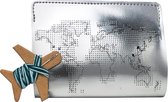 Stitch Passport CoverSilver PU