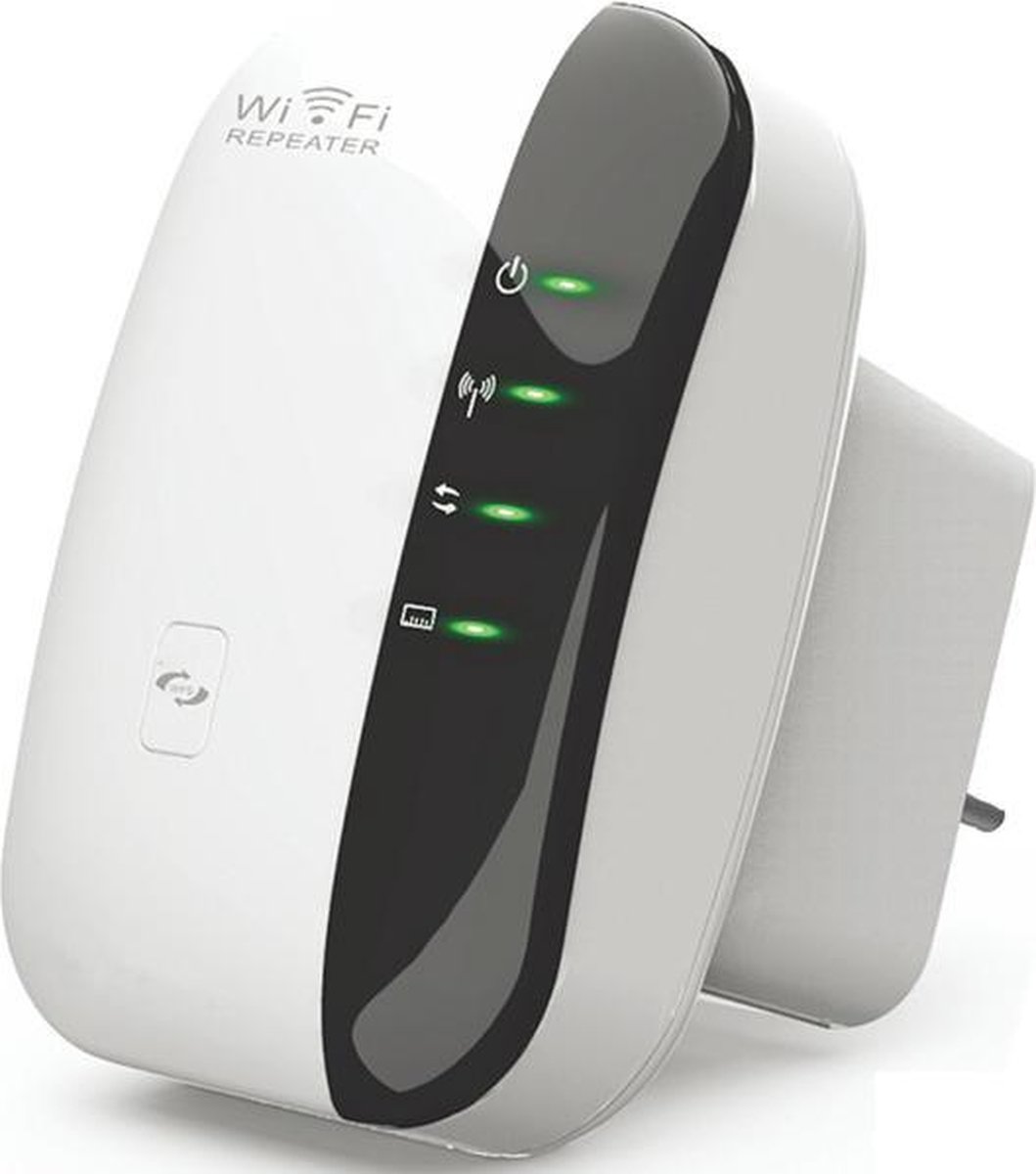 Wifi + Kabel - 300Mbps Repeater - Stopcontact - Draadloos... | bol.com