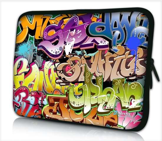 Catastrofaal barst bouw Laptophoes 14 inch graffiti kleurrijk - Sleevy - laptop sleeve -  laptopcover - Alle... | bol.com