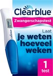 Clearblue Zwangerschapstest Digitaal met Wekenindicator - 1 test