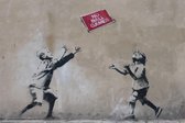 BANKSY No Ball Games Canvas Print