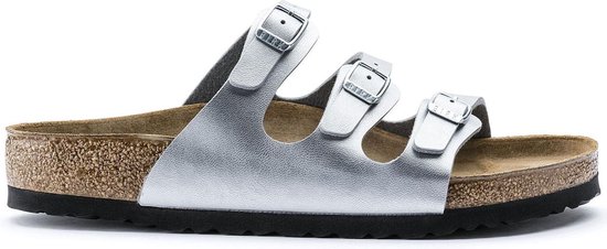Birkenstock Florida silver narrow - maat 32 | bol.com