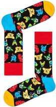 Happy Socks Funny Dog Socks Zwart, Maat 36/40