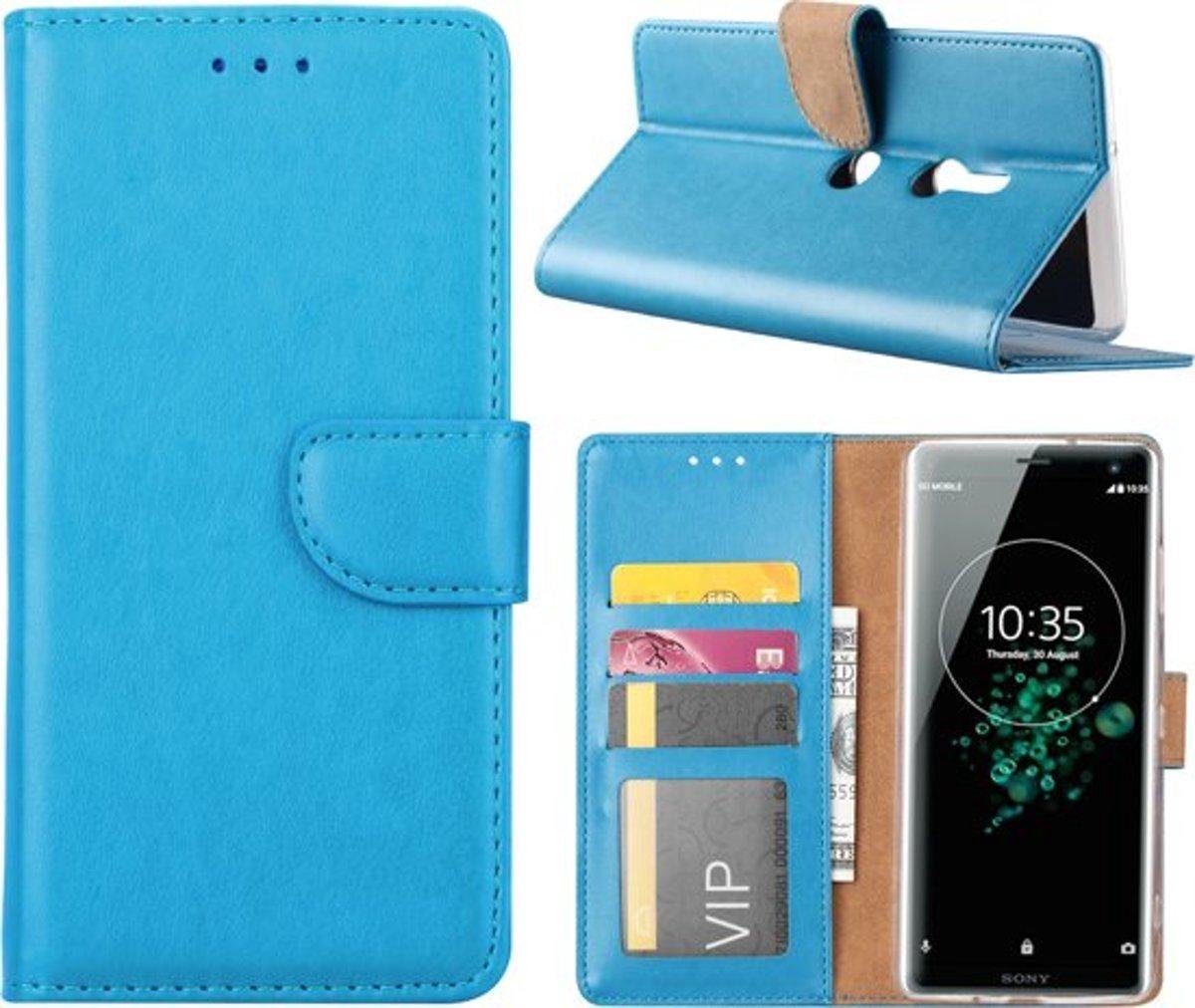 Sony Xperia XZ3 - Bookcase Turquoise - portemonee hoesje