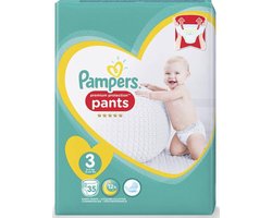 Pampers Premium Protection Pants Luierbroekjes - Maat 3 (6-11 kg) - 35 stuks - Maandbox