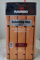 Rambo Schutting Olie Transparant BANKIRAI 5 Liter 70-80 m2