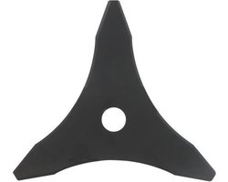 PRAKTISCHE TUIN Professioneel mes met 3 tanden - Geschikt voor bosmaaier - 255 mm snede - 25,4 mm boring - Dikte 3 mm