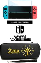 Nintendo Switch Accessoires - Zelda Case + Screenprotector