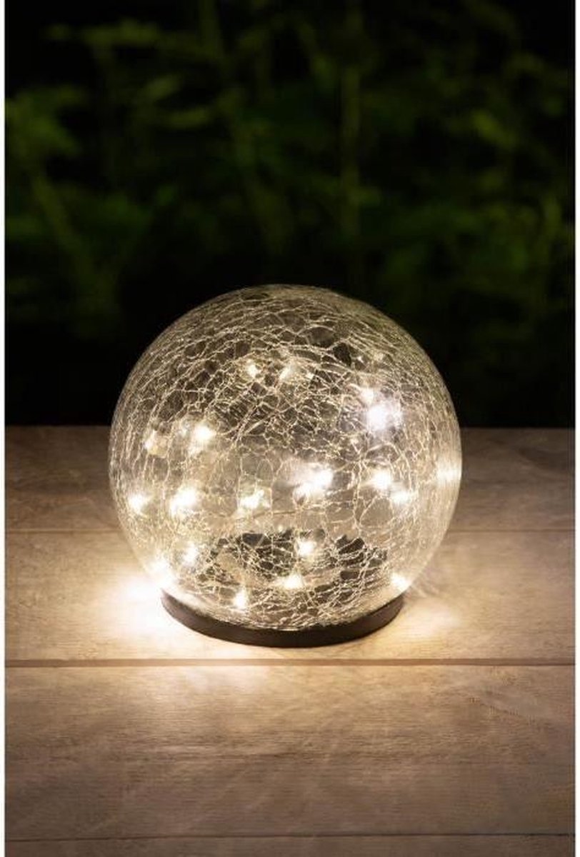 GALIX Zonne bol - Gebroken glaseffect - Ø 15cm