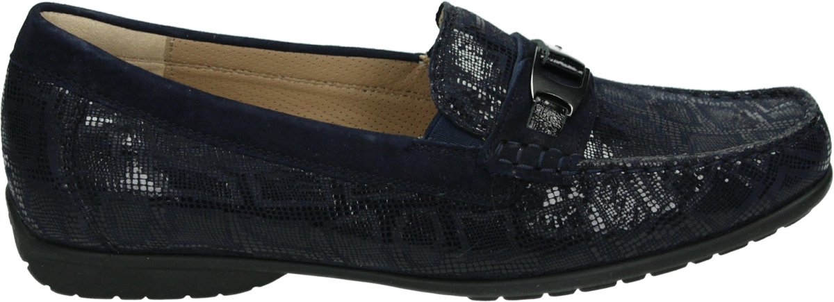 Sioux Vrouwen Instappers Kleur Blauw