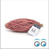 50 meter Jute Koord - Flax - Oud roze - 3,5 mm dik (2 klosjes van 25 meter)