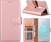 Sony Xperia XZ2 Compact - Bookcase Rose Goud - portemonee hoesje