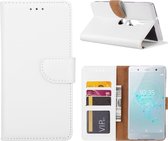 Sony Xperia XZ2 Compact - Bookcase Wit - portemonee hoesje