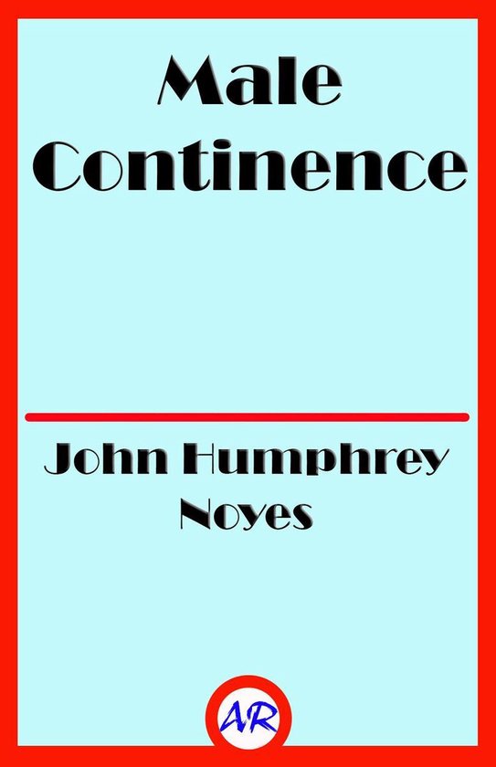 Male Continence - cover