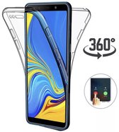 SAMSUNG Galaxy A50 - Galaxy A50S - Galaxy A30S Hoesje Dual TPU Case Transparant 360° Graden, Optimale Siliconen bescherming Voor- en Achterkant (2in1) - HiCHiCO®