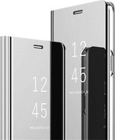 FONU Clear View Case Hoesje Samsung Galaxy S20 Ultra - Zilver