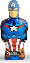 2-in-1 Gel en Shampoo Avengers Capitán América Cartoon (475 ml)