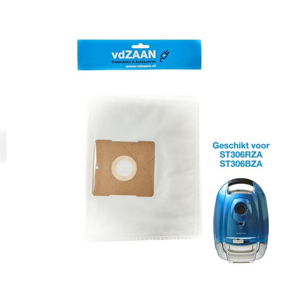 Stofzuigerzakken Uni-Bag - Geschikt voor Inventum ST306RZA / ST306BZA - Inhoud 10 Stuks + Uitblaasfilter