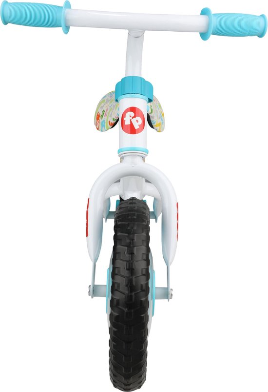 Fisher-Price Loopfiets 10 inch Frame - Verstelbaar Zadel - Wit | bol.com