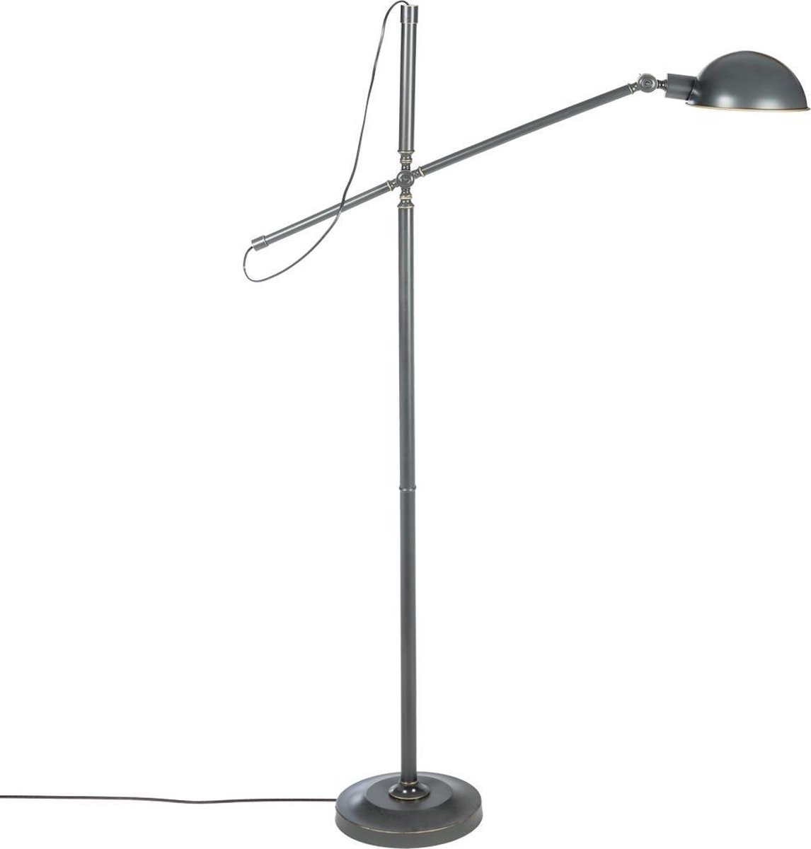 Riverdale vloerlamp Luca 95x25x145 cm - Grijs