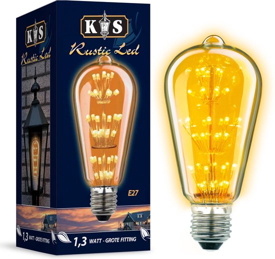 Lichtbron - ledlamp Rustic Led