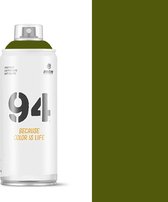 MTN94 Euskadi Green Spray Paint - 400 ml basse pression et finition mate