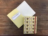 Alex Clark Small Chunky Notebook ~ Softcover Notitieboek Uilen
