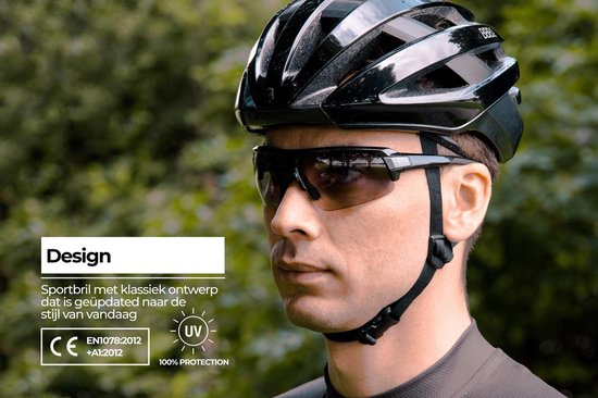 correct Pa Edelsteen BBB Cycling Impulse PH Fietsbril - Zonnebril Meekleurende lens - Instelbaar  Neusstuk -... | bol.com