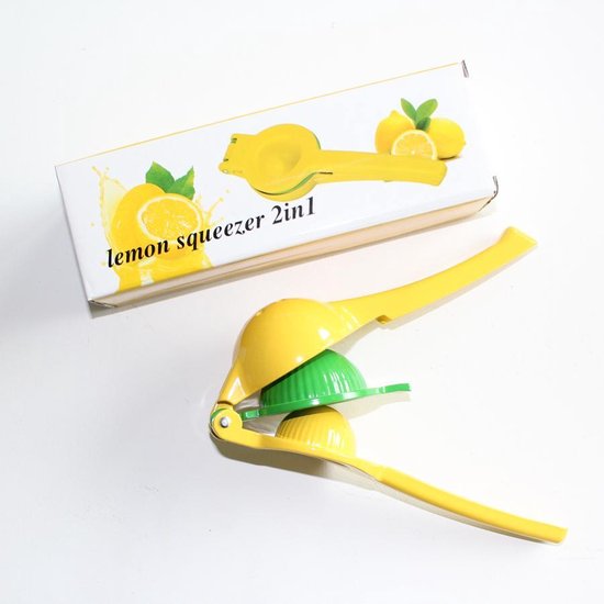 Handmatige Citroenpers - Citruspers - Mexican Elbow - 3 delig van Merkloos — afbeelding 2