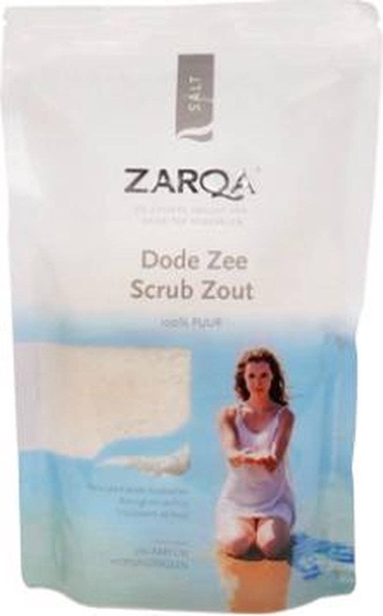 Zarqa Dode Zee Scrub Zout 100% puur 500 gr |
