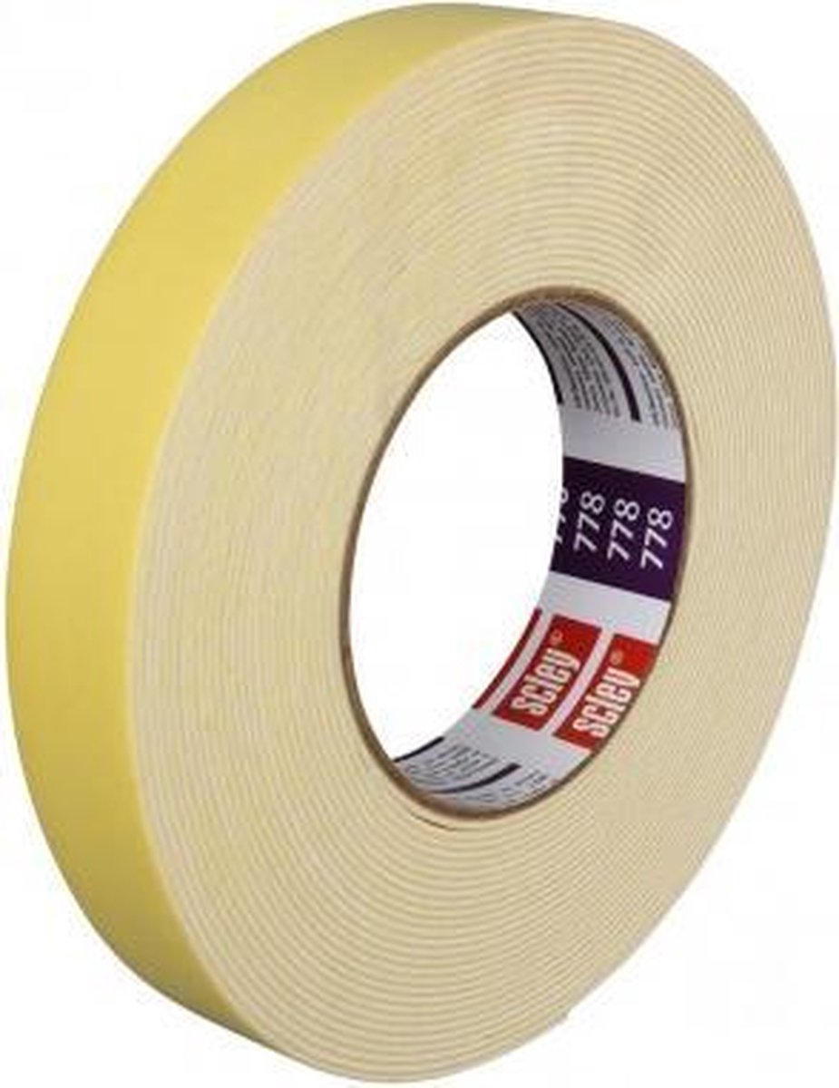 Dubbelzijdige Installatietape Foam voor Vochtige Ruimtes 19 mm x 10 m