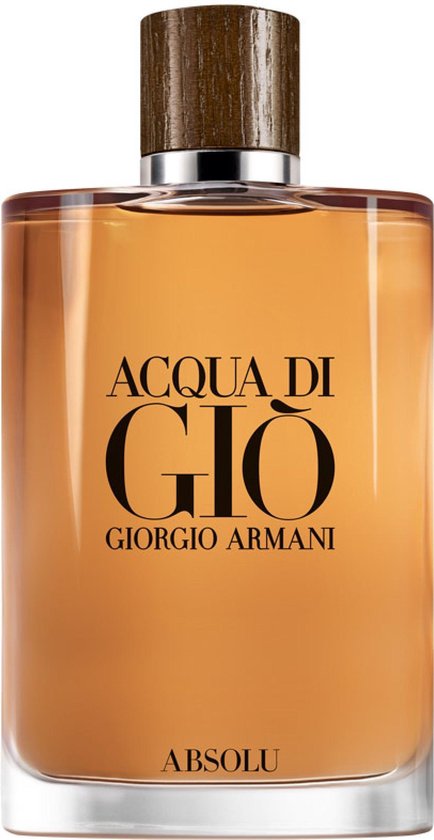 Giorgio Armani Acqua di Gio Absolu Eau de Parfum 200ml | bol.com