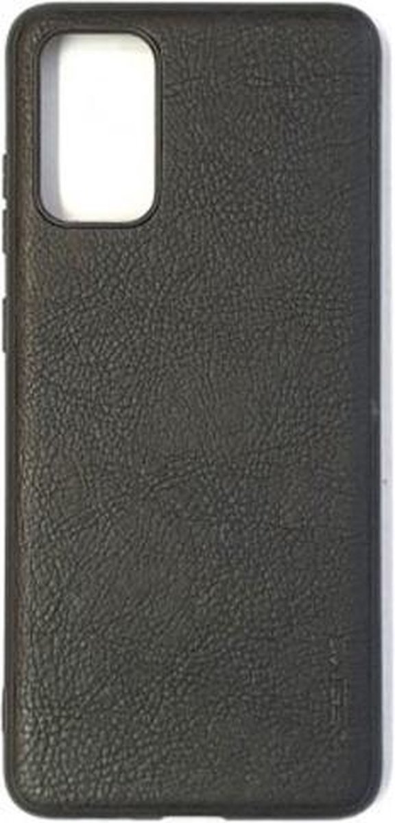 GSM-Basix Premium Leather Look Hard Case Apple iPhone 7/8/SE (2020) Zwart