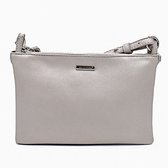 Schoudertas - Crossbody tas  David Jones -  licht grijs