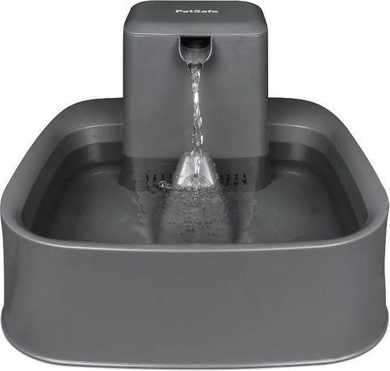Rain Drop Drinkfontein Keramiek Wit 1,8 ltr