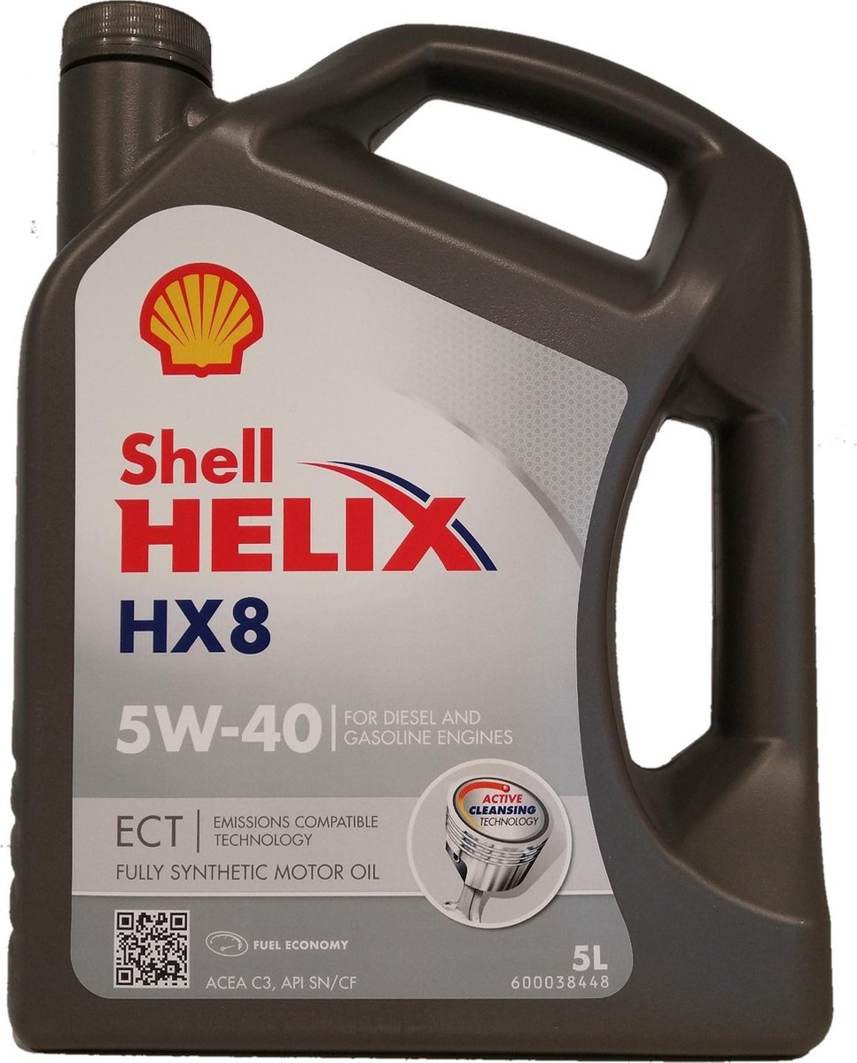 Motorolie Shell Helix HX8 5W-40 C3 - 5L