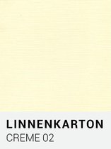 Linnenkarton 02 Creme 30,5x30,5cm  240 gr.