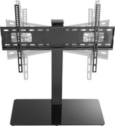 TV standaard - tv statief - tafelmodel - draaibaar - hoogte verstelbaar 67 cm tot 79 cm