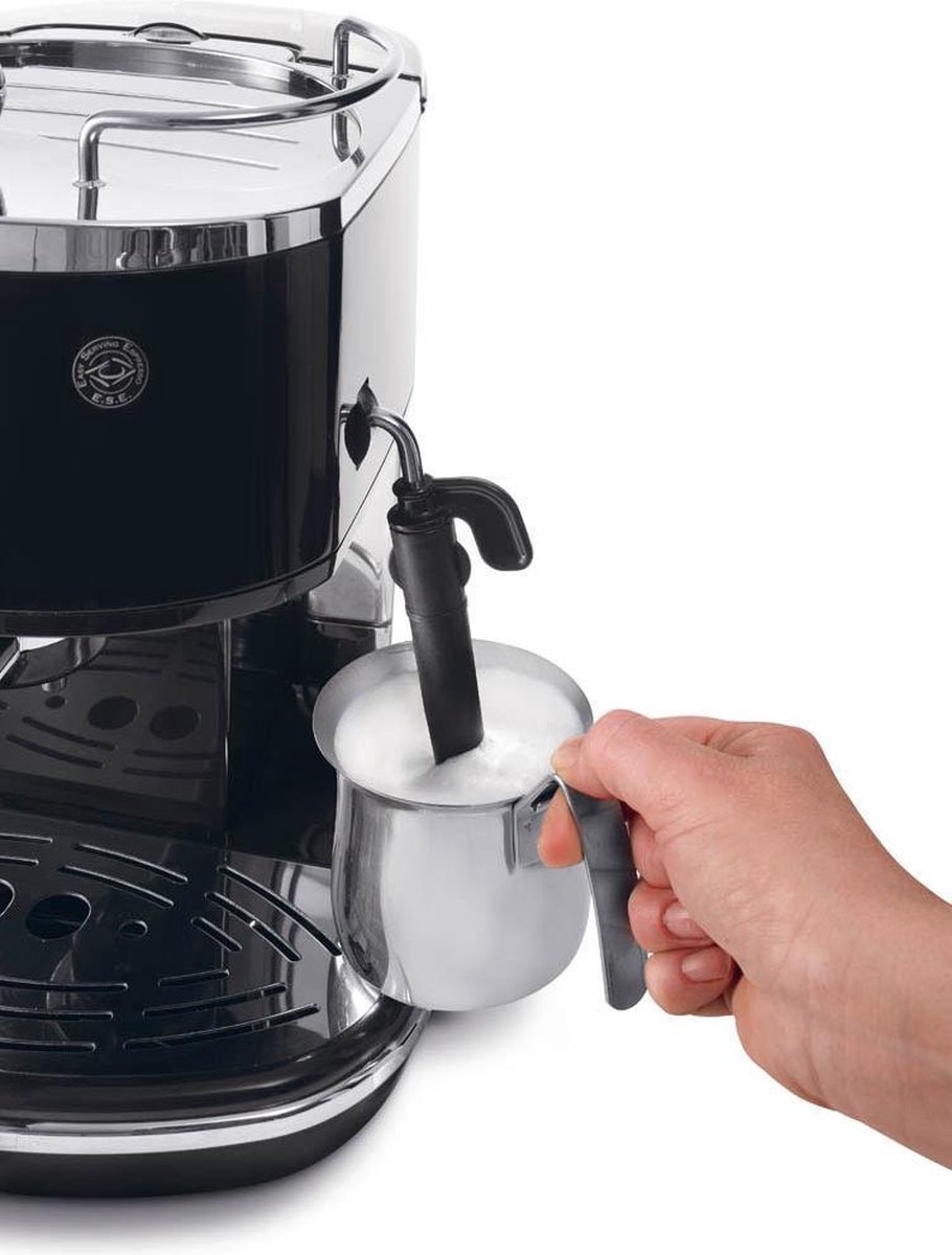 De'Longhi Icona Vintage ECOV311.BK Handmatige Espressomachine - Zwart thumbnail 3