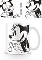 Disney Minnie Mouse Noir Et Blanc Mug - 325 ml