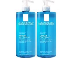 La Roche-Posay Lipikar Wasgel - voor een gevoelige huid - 2x750ml