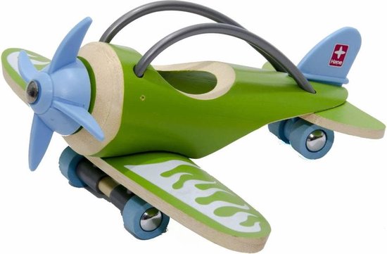 Hape plane houten speelgoed vliegtuig