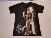 Rock Eagle Shirt: Native American / Indiaan met tooi en Adelaar Unisex T-shirt EU36